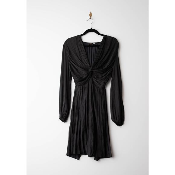 Maje Rivily Black Velvet Dress - $413 original retail - Picture 4 of 9